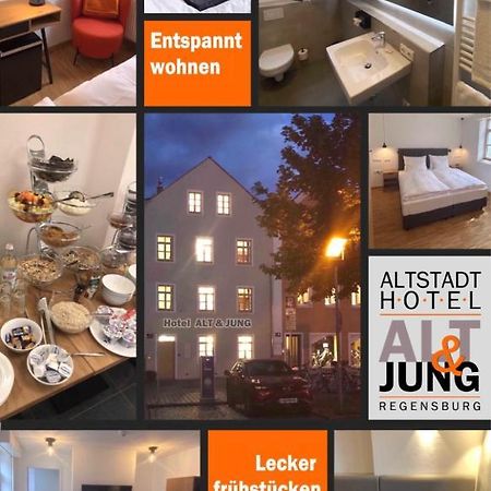 Altstadthotel Alt & Jung Regensburg Exteriör bild